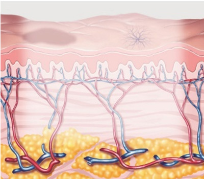 照射中イメージ図